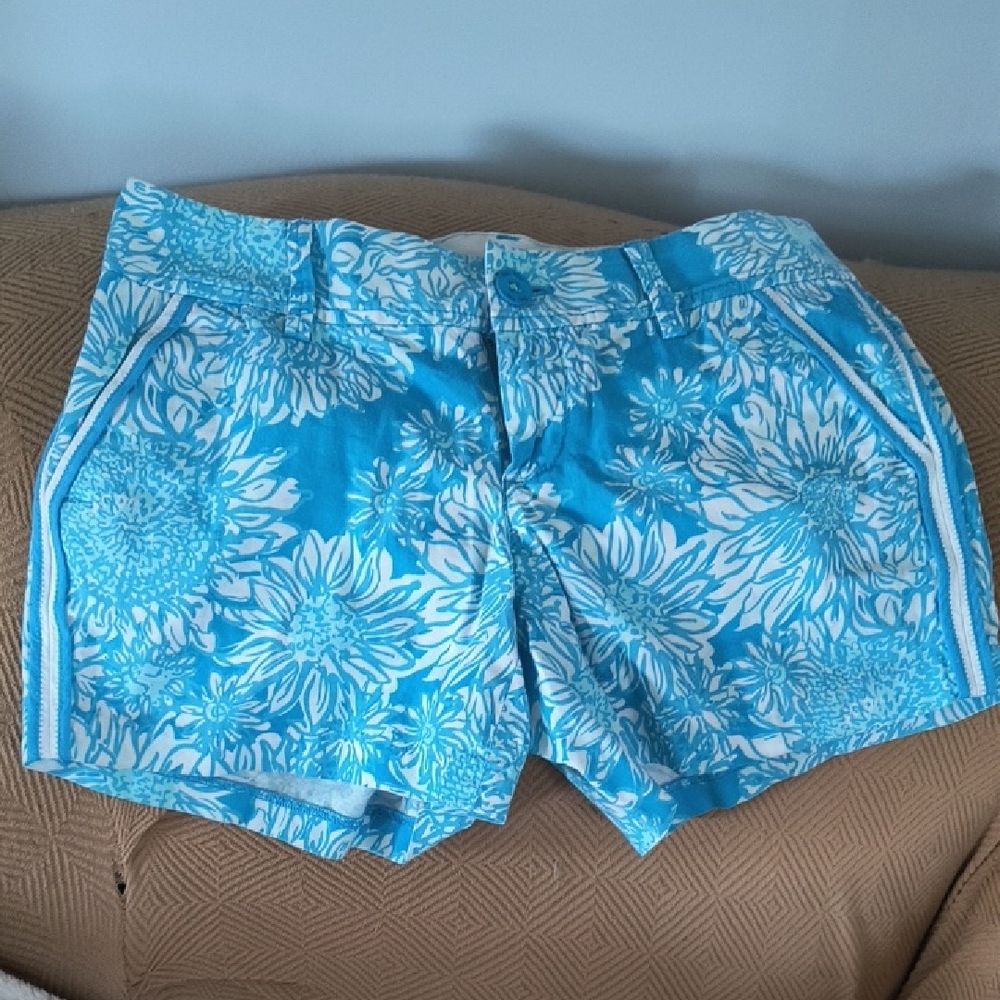 Callahan Blue Floral Women's Shorts